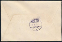 1917 Hadisegély II és III bérmentesítés ajánlott levélen Morvaországba