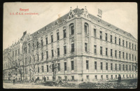 SZEGED 1911. D.E.K.E. nevelőintézet, régi képeslap