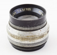 Meyer Helioplan 4,5 75 mm 4,5/105 optika, tok nélkül