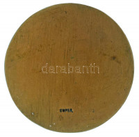 Amerikai Egyesült Államok 1851. Kossuth Lajos egyoldalas bronz emlékérem, hátoldalán COPIE jelzéssel (42mm) T:XFUSA 1851. Louis Kossuth one-sided bronze commemorative medallion with COPIE mark on the back (42m) C:XF