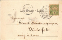 1905 Kiskunlacháza, Kossuth szobor, Ferenc Ferdinánd őfelsége lakhelye a hadgyakorlatok alatt. Gazsó Sándor kiadása (EK)