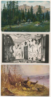 16 db RÉGI vadász motívum képeslap, közte 1 modern / 16 pre-1945 hunting motive postcards, including 1 modern