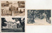 BALATON - 5 db RÉGI képeslap / 5 pre-1945 Hungarian town postcards