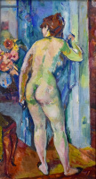 Miklóssy Gábor (1912 - 1998): FÜRDŐ UTÁN
