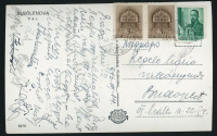 ALSÓLENDVA 1943, Régi képeslap